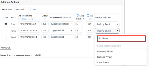 Scale Insights Filter Mass campaign SO filter