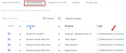 Scale Insigths SB Video Negative word rule(3)